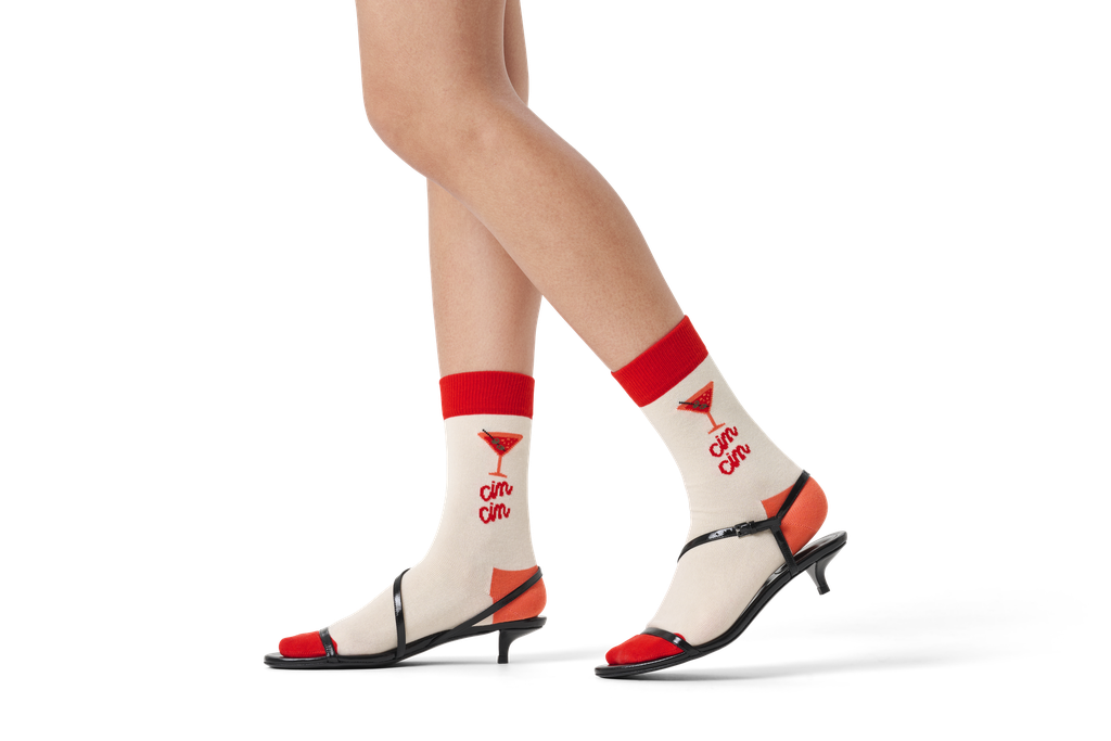 Happy Socks - Cin Cin Cocktail Funny Socks