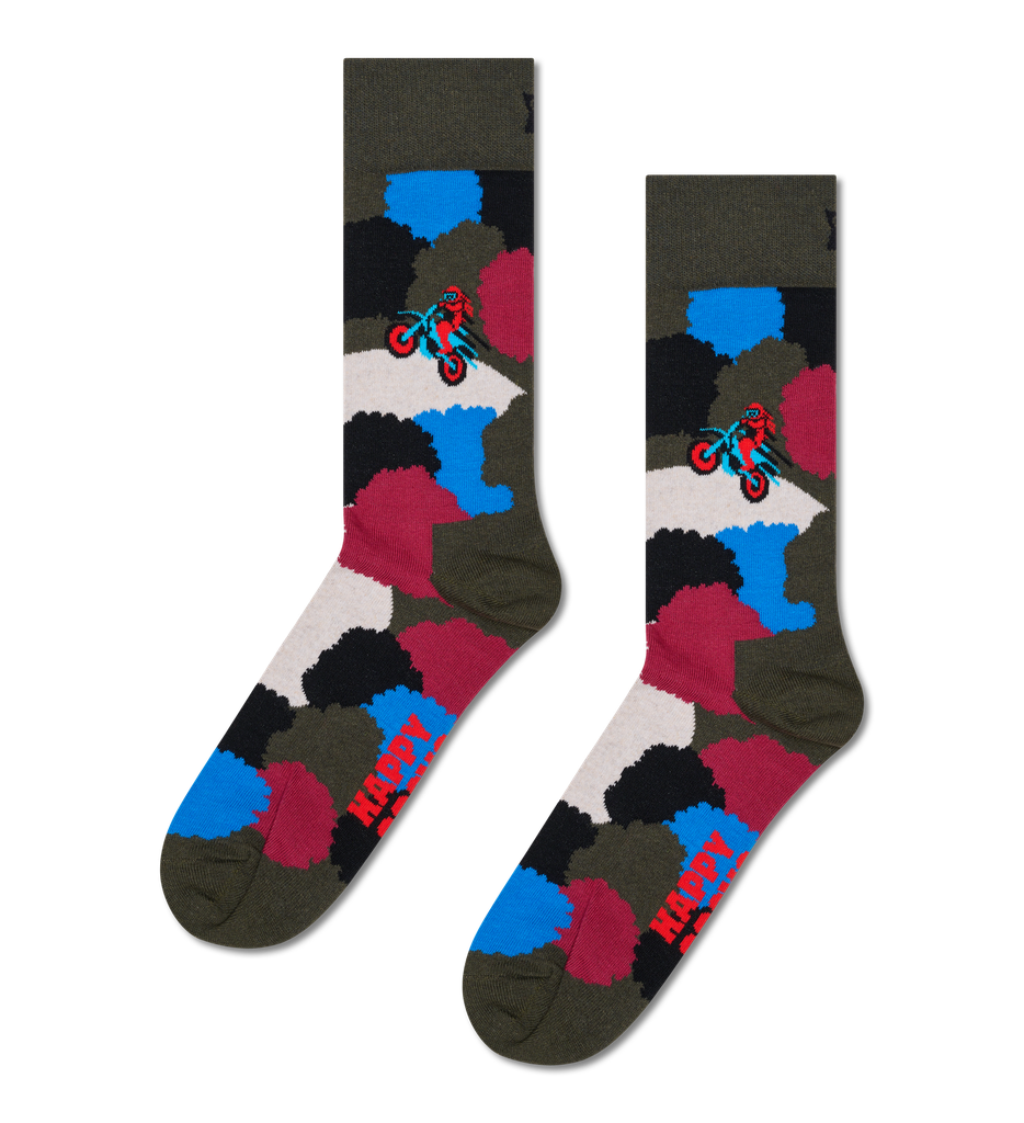 Happy Socks - Motor Bike Speed Sock